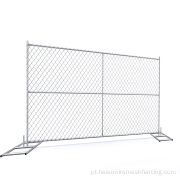 Galvanizou 6x12 ChainLink Temporary Fence Painéis